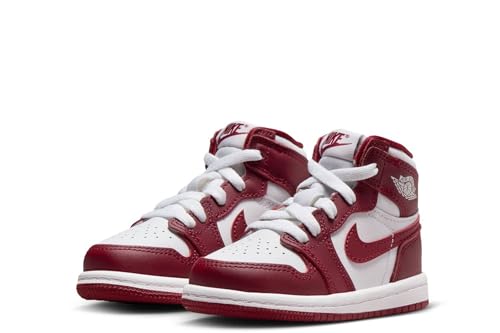 Jordan Toddler's 1 Retro High OG Artisanal Red Wht/Team Red (FD1413 160)3
