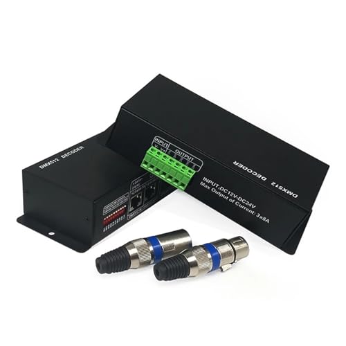 Décodeur DMX512 variateur DC12-24V pour bande LED RGBW 5050 - 7