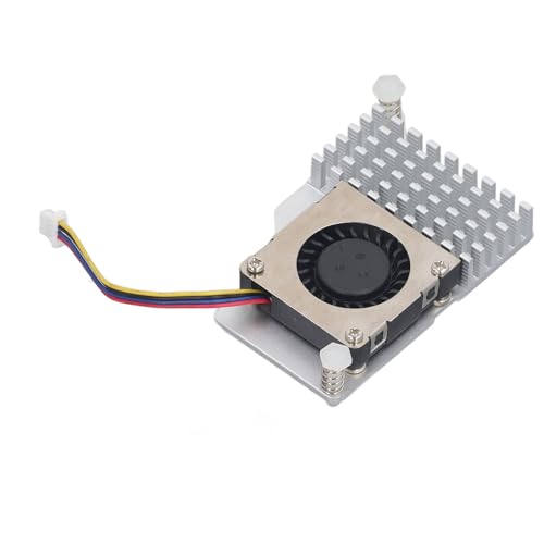 for Pi 5 Active Cooling Fan, Active Cooler PWM Control Fan Active Cooler Heatsink DC 5V Cooling Fan for 5, Computer Heatsinks