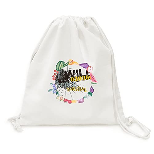 Sac en tissu pliable original idée cadeau motif graffiti léopard