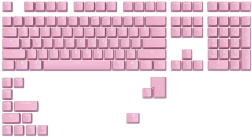 GLORIOUS Doubleshot ABS V2 Tastenkappen (123x) OEM-Profil, ANSI in Schwarz – Ansicht 1