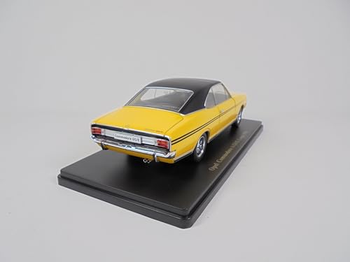 Modelo de auto a escala 1:24 OPO 10 metal vintage miniatura 4