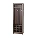 Prepac ESOH-0010-1 Space Saving Entryway Organizer With Shoe Storage, Size, Espresso