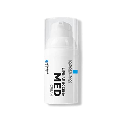 La Roche-Posay Lipikar Eczema Med, Akutcreme zur schnellen Milderung von Ekzem-Symptomen bei Neurodermitis, Unterstützung für das natürliche Mikrobiom der Haut, 30ml