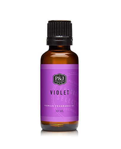 Image of P&J Fragrance Oil - Violet Scent 30ml - Candle Scents, Soap Making, Diffuser Oil, Fresh Scents