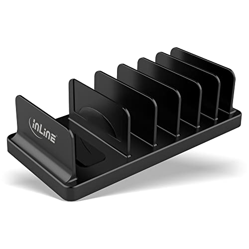 InLine 55461s Multi de Stand con 6 Compartimentos para Escritorio/estanterĂa Negro