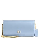 Coach Evie Long Wallet with Chain, Bluebell