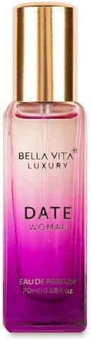 Luxury Date Eau De Parfum Perfume for Women 20ml Bellavita