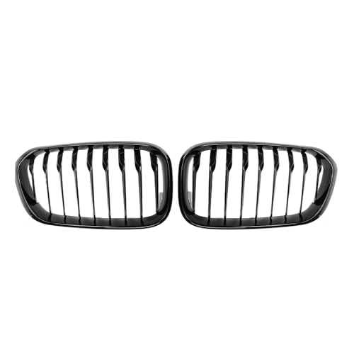 Calandre noire brillante pour look sport BMW F20 F21 sur route et rassemblements