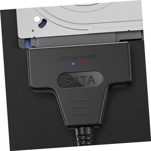 Transferencia de datos rápida con el cable convertidor Tipo C a Serial Ata Angoily USB 3.0 negro 6