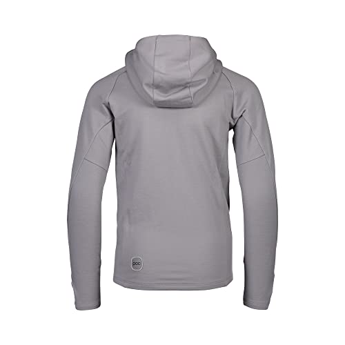 POC, Merino Zip Hood Jr, alloy grey, 1402