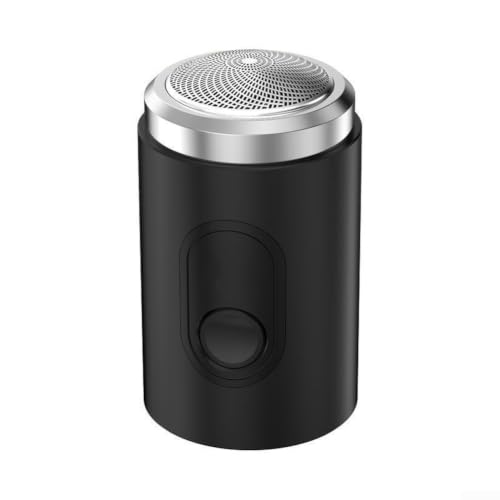 Accarugty Afeitadora eléctrica, afeitadora recargable por USB, recortadora de barba portátil, mini maquinilla de afeitar eléctrica, kit de aseo de viaje, afeitadora facial lavable, afeitadora de coche