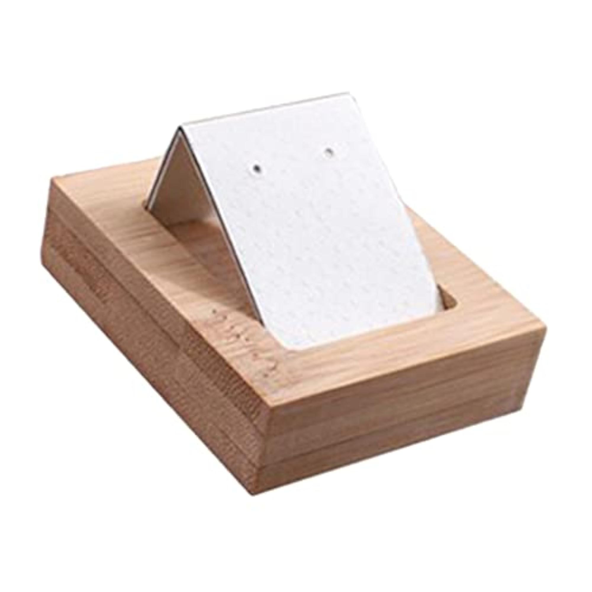 4 Pairs Earring Card Holder with Tray for Display