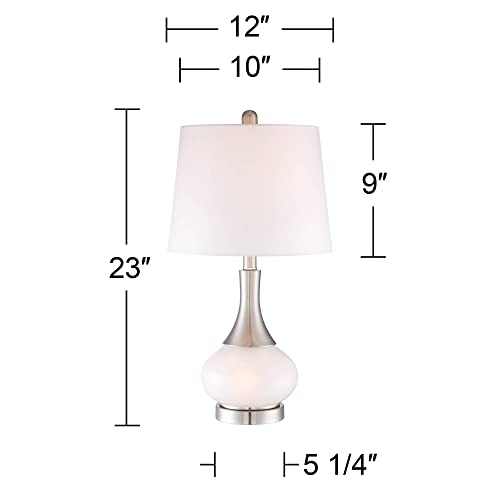 Lámpara de Mesa de Noche 360 Lighting Serrena 23 pulgadas miniatura 4