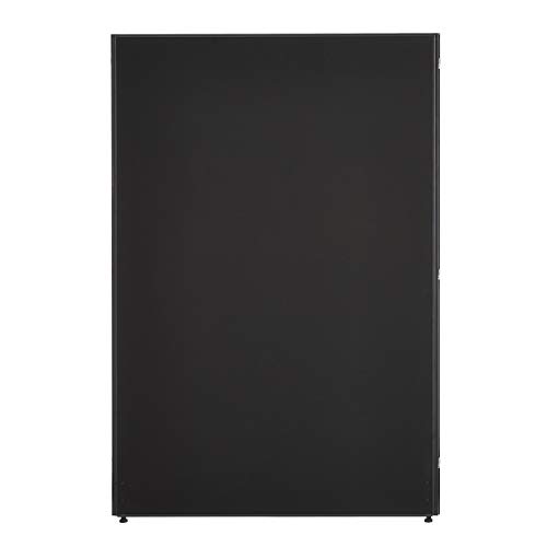 法人様向け オフィスコム ローパーテーション パーティション 幅1200×高さ1800mm ブラック×ブラック OC-PT-C1812-BKBK