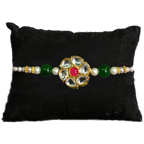 Image of Frostick Rakshabandhan Special Rakhi gift for brother, Chocolate Gift Pack - 4 Pcs (Includes Rice & Tilak)