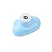 FarBoat 6pcs Cute Cloud Shape Ceramic Drawer Knobs Safe Rounded Edge Cabinet Pulls Handles for Kids Room (Baby Blue)