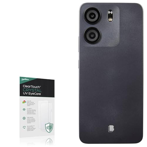 BoxWave Screen Protector Compatible With BLU View 5 - ClearTouch Crystal Anti-UV EyeCare (2-Pack), Filters out Harmful Blue Light Reduce Fatigue