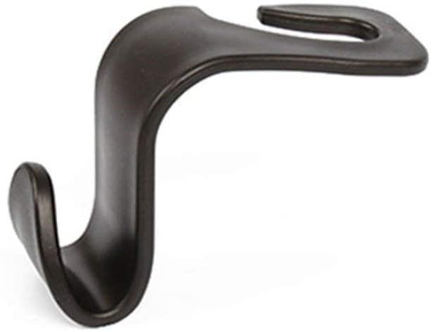 Generic Universal Car Seat Back Hook Hanger Bags Holder Headrest Mount Hook Storage Organizer Car Internal Accessories-Black so