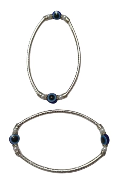 India Kada Style Elastic Adjustable Alloy Anklet For Women And Girls (Blue) (B0C9CH5MTH) Amazon Price History, Amazon Price Tracker