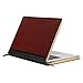 MOSISO PU Leather Sleeve Only Compatible with MacBook Air 13 Inch A1466 / A1369 (Older Version Release 2010-2017), Vintage Classic Zippered Case Premium Book Cover, Wine Red