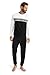 Produktbild C&A Herren Pyjama Set Regular Fit Unifarben|Streifen Baumwolle schwarz 3XL