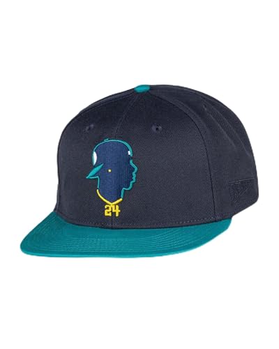 Baseballism Officially Licensed Ken Griffey Jr. Silhouette Pro-Style Cap (US, Alpha, One Size) Black