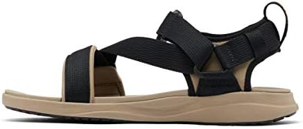 Columbia Men’s Sandal, All Terrain, Velcro Straps, Khaki Ii/Black, 13 | Image 6