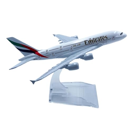Image of Toys Uncle Diecast Aeroplane Scale Model, (A380 EMIRAT), Multicolor