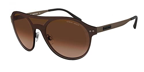 Giorgio Armani 0AR6078, Montures de Lunettes Homme, Marron (Matte Bronze), 45