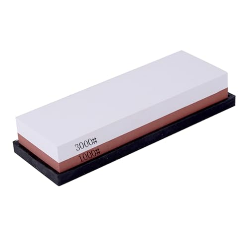DECHOUS 両面白?玉砥石 グリット キッチン用包丁研ぎ器 家 レストラン対応 耐久性カッターシャープナー ハサミ チョッパーも対応