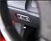 Carbon Fiber Car Fuel Tank Lid Switch Button Frame Trim for Chevrolet Corvette C6 2005-2013 Interior Accessories,Black