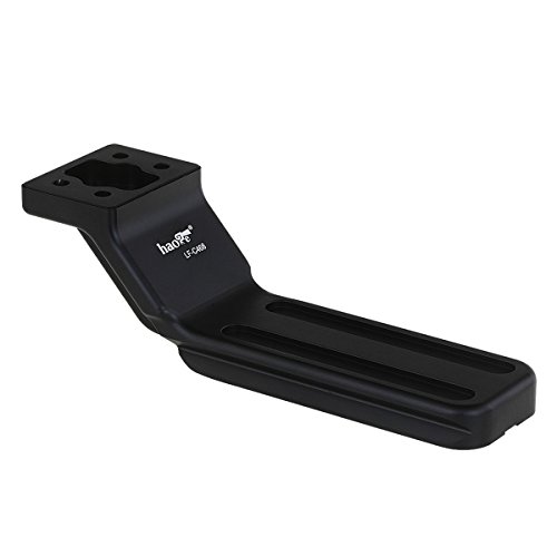 Haoge LF-C468 Pied de rechange pour collier d'objectif Canon EF 400 mm F2.8 IS/ISII, 600 mm f/4 IS/II/III 800 mm F5.6 IS, RF800 mm, RF600 mm F4, RF 400 mm Intégré Arca Swiss Type Plate Adaptateur