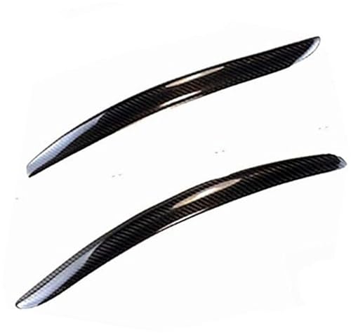 Sourcils de phares en carbone véritable ajustement précis pour BMW E92 E93