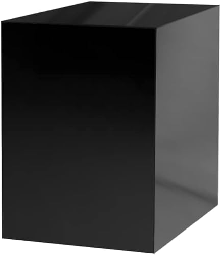 Marketing Holders Soporte de escultura artística con pedestal de pedestal de 12 pulgadas de ancho x 12 pulgadas de profundidad x 19 pulgadas de