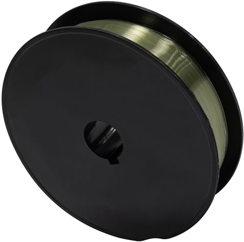 AERZETIX - C68893 - Spule, Rolle monofiler Angelschnur 100 m - Stärke 0.45 mm - Ausdauer 16.4 kg - geringe Dehnung - Farbe grün - aus Nylon - köder angelrute Fisch Seil