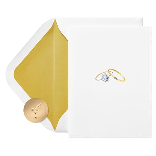 Carte de mariage Papyrus souvenir unique pour accompagner un cadeau de noces