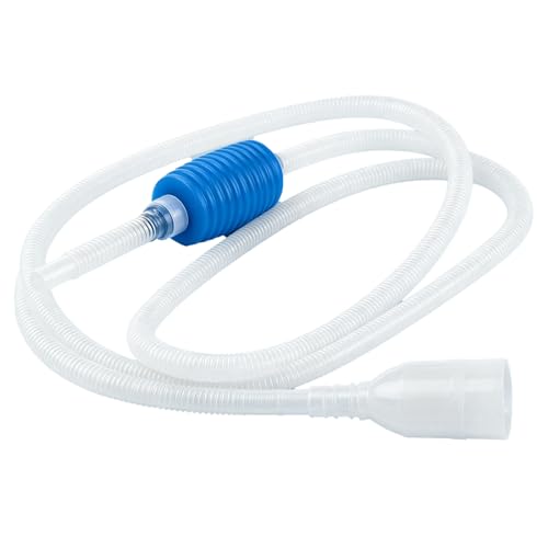 Oneyee 1 Pcs Syphon Cleaner for Aquarium Syphon Pump Siphon Hand Fish Tank Cleaner Fish Tank Vacuum Daily Water Changing Filter 3-in-1 Water Changer and Gravel Washer For Fish Tank Cleaning Kit