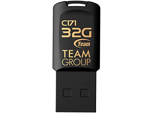PENDRIVE 32GB USB2.0 TEAMGROUP C171 BLACK TC17132GB01 TC17132GB01