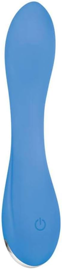 Evolved Love Is Back - Blue Crush - Petite Rechargeable Silicone 10 Function Vibrator - Blue