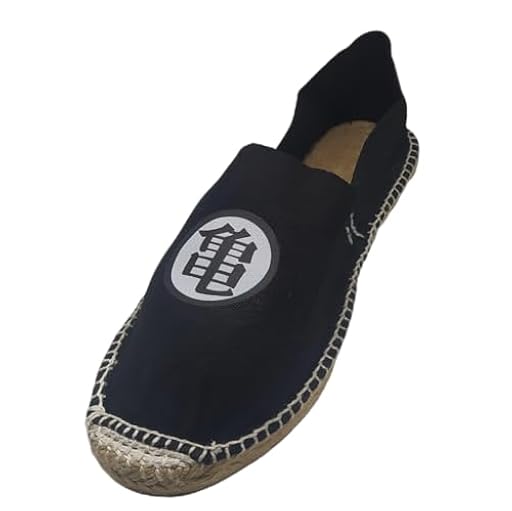 Zapatillas Dragon Negro Kanji Kame únicas Yute Lona Esparto - Unisex- Alpargatas Lona 100% algodón ecológico diseño Ball Manga Anime (Negro, Sistema Tallas Calzado EU, Adulto, Números, Mediano, 38) | Ya disponible en tu tienda friki favorita! En mundofriki.es! Zapatillas Dragon Negro Kanji Kame únicas Yute Lona Esparto - Unisex- Alpargatas Lona 100% algodón ecológico diseño Ball Manga Anime (Negro, Sistema Tallas Calzado EU, Adulto, Números, Mediano, 38) | Ya disponible en tu tienda friki favorita! En mundofriki.es!