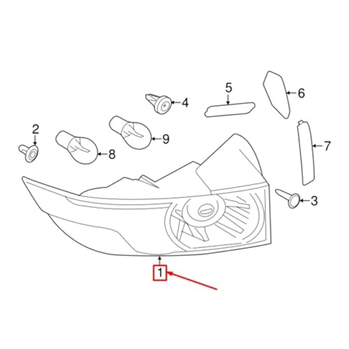 Feu arrière droit LR074813 pour Range Rover Evoque 2012-2015 - 3