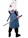 CoolChange Disfraz Cosplay de Sasuke Uchiha despuès del Entrenamiento con Orochimaru | Talla: M