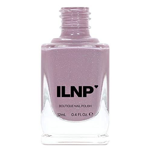 Image of ILNP Internship - Dusty Plum Neutral Nail Polish, Subtle Holographic, Chip Resistant, 7-Free, Non-Toxic, Vegan, Cruelty Free, 12ml