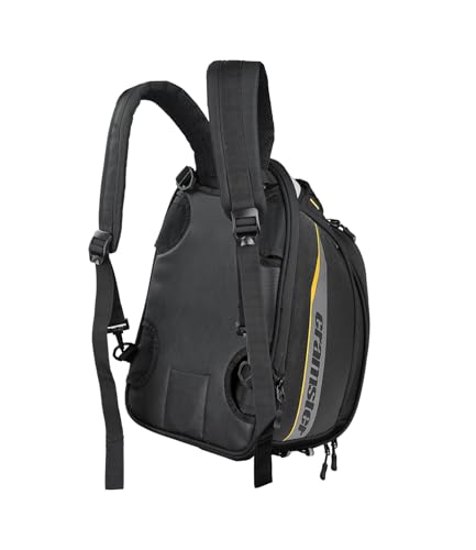 Image of Cramster Turtle V2 Tank Bag 24L - Durable Polyester Fabric | Genuine 3M Reflective Panels | Genuine YKK Zippers - Black