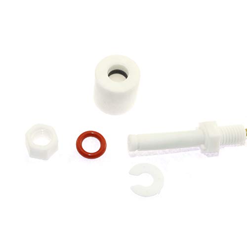 Maxmoral 2pcs M8 Plastic Float Switch Vertical Liquid Water Level Sensor for Aquariums Fish Tank DIY Measuring Tool