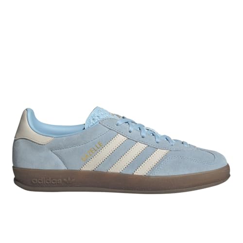 Image of adidas Womens Gazelle Indoor Lace Up Sneakers Shoes Casual - Blue - Size 8 M
