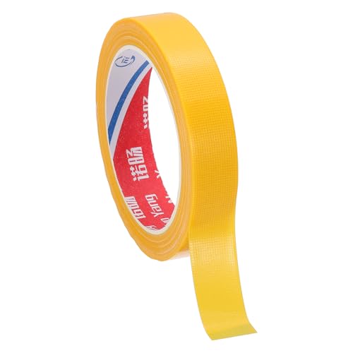 PATIKIL Nastro per Rilegatura 0.8'x0.007', 22 Iarde Nastro per Riparazione Rilegatura Tessuto, Nastro per Rilegatura Autoadesivo per Riparare Vecchi Libri, Giallo