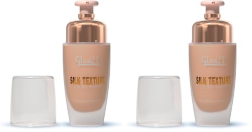 Image of Glam21 Silk Foundation-Lightweight Hydrating Oil-free Formula for Long-lasting Makeup | Balance Skin pH Level | SPF35 UV Protection | Suitable for All Skin Type| 50gm, Warm Honey (Pack of 2)