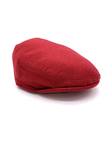 Casquette plate en cachemire Glen Isla pour homme l'élégance vintage
